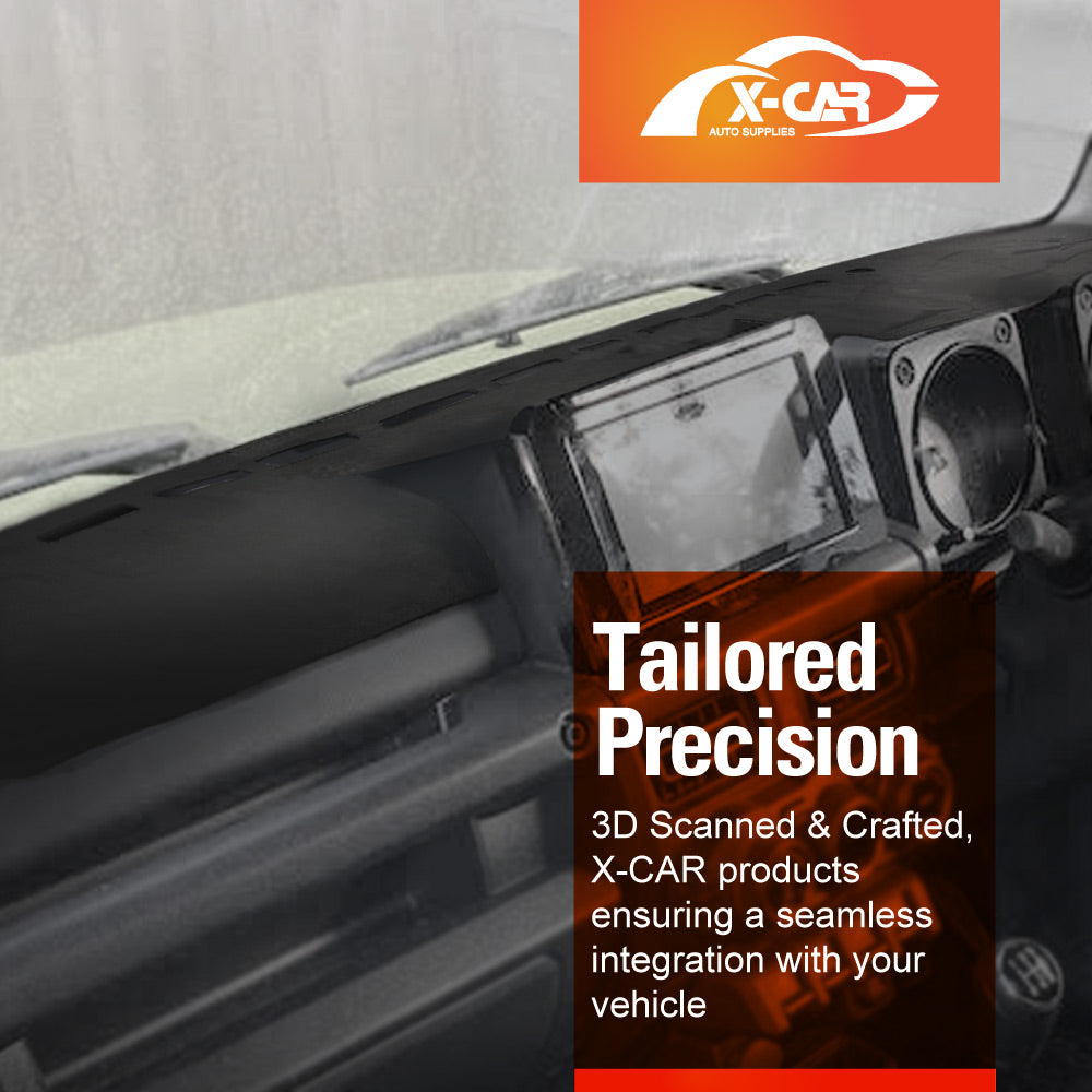 Dash Mat for Suzuki Jimny XL 5-Door 2023-Onwards Non-Slip Microfiber Pad Cover Interior Accessories
