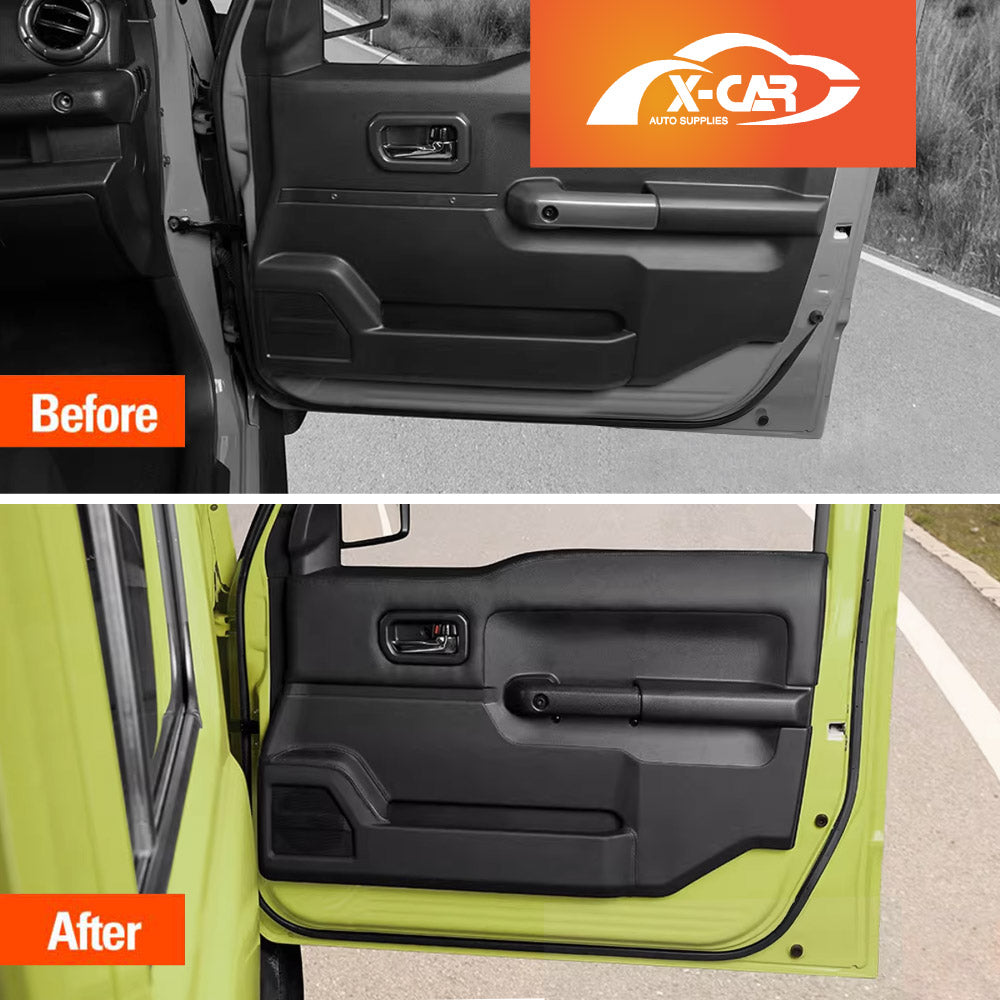 Door Protector Cover Panel Set for Suzuki Jimny XL 5-Door 2023-Onwards Front & Rear Protective Anti-Kick Pad Interior Accessories