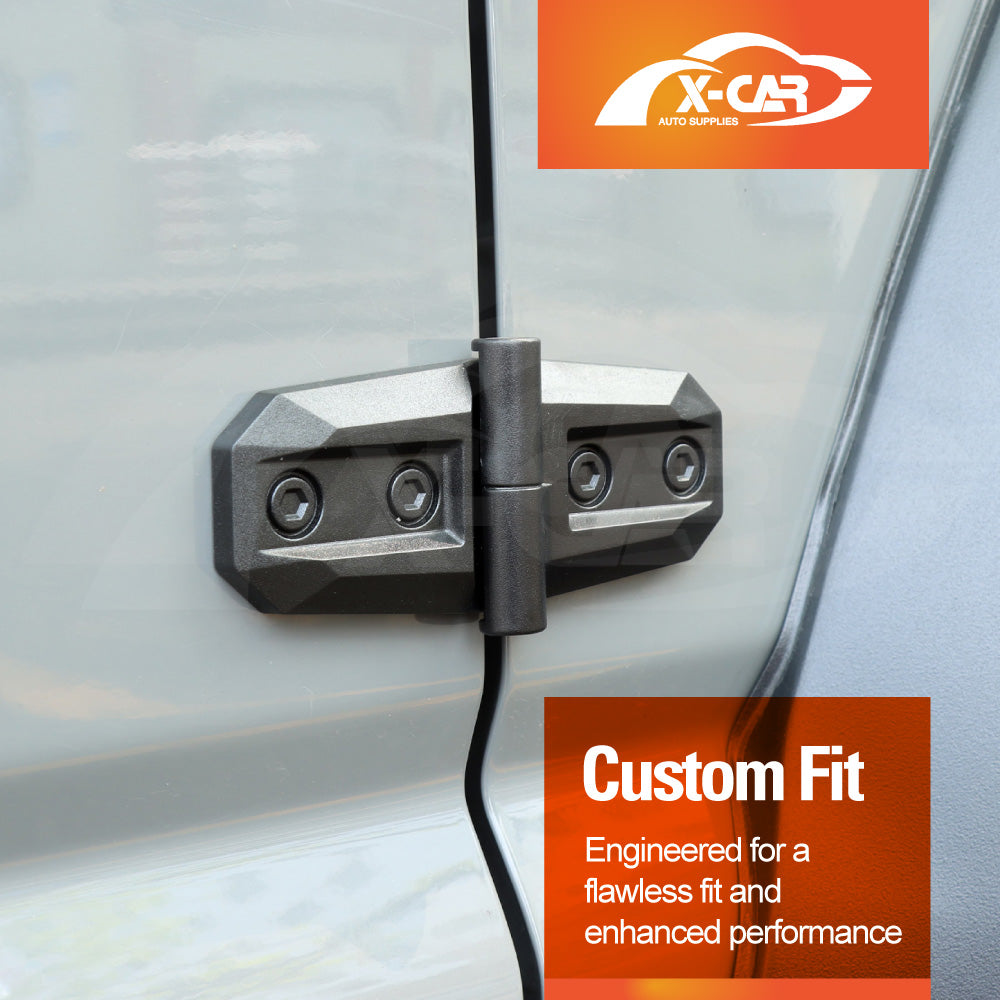 Front Door Hinge Cover for Suzuki Jimny 2018-Onwards Exterior Trim Off Road Car Decoration Accessories Set of 2