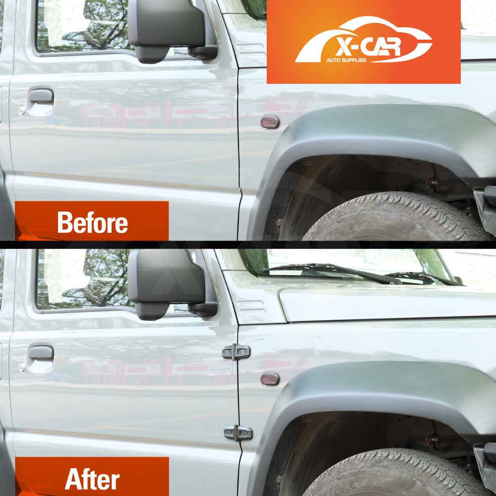 Front Door Hinge Cover for Suzuki Jimny 2018-Onwards Exterior Trim Off Road Car Decoration Accessories Set of 2