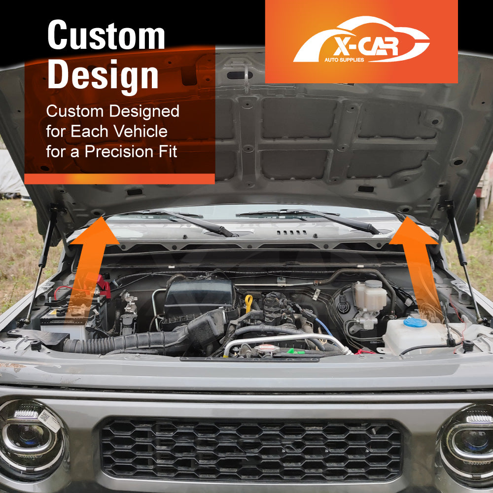 Front Bonnet Hood Struts for Suzuki Jimny 2018-Onwards Gas Lift Support Shock Damper Kit Car Accessories