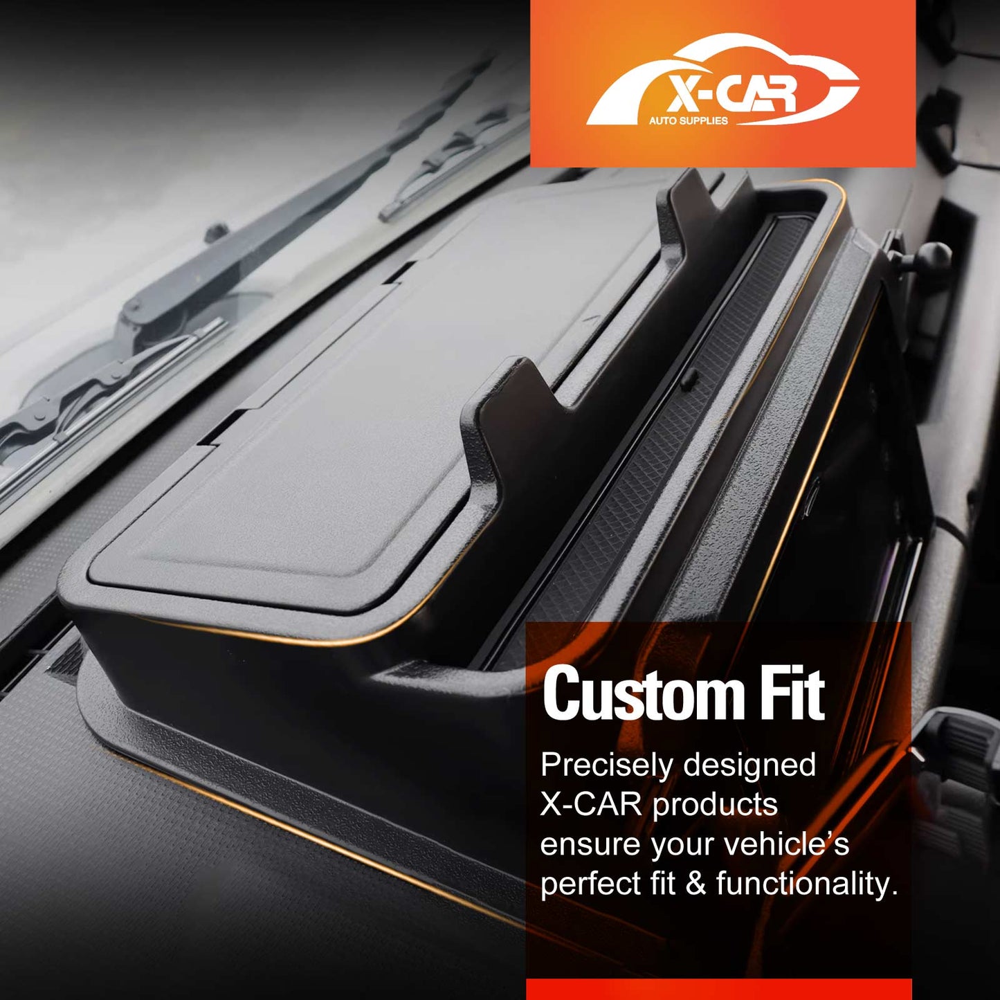 Storage Box with Phone Holder for Suzuki Jimny 3-Door 7 inch 2018-Onwards Car Screen Hidden Organizer Tray Accessories