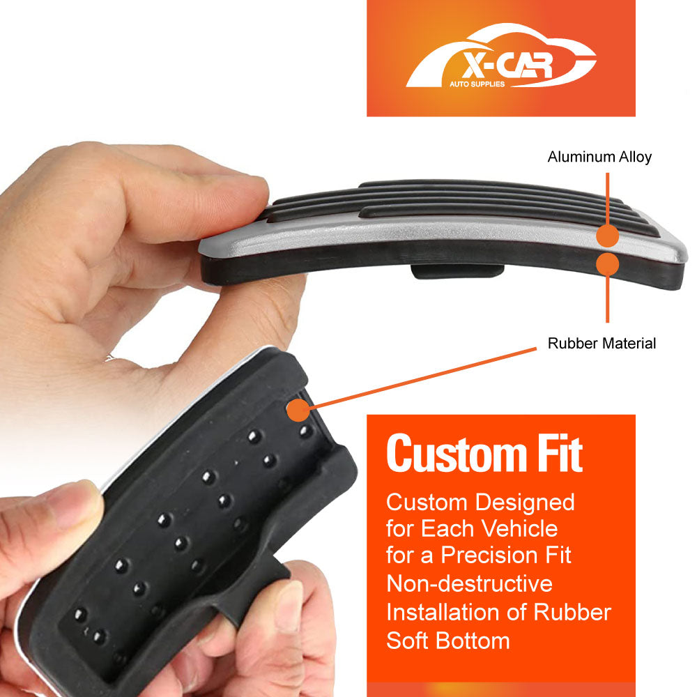 Foot Pedals Pads Cover Set for Suzuki Jimny Manual 2018-Onwards Aluminum Non-Slip Anti-Slip Accelerator Brake Clutch