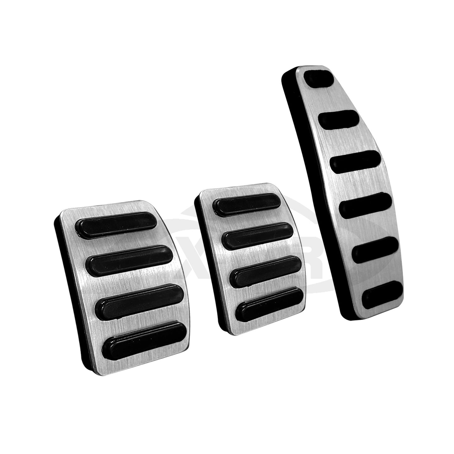 Foot Pedals Pads Cover Set for Suzuki Jimny Manual 2018-Onwards Aluminum Non-Slip Anti-Slip Accelerator Brake Clutch