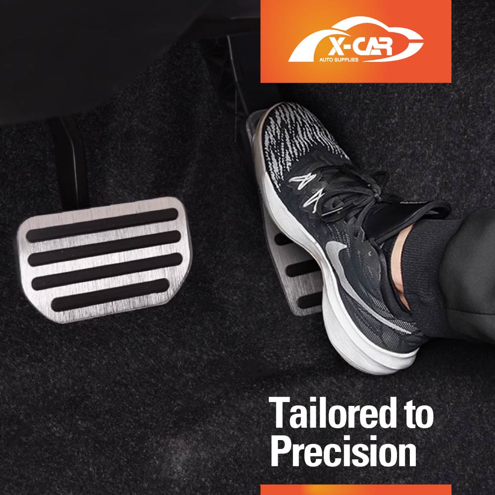 Foot Pedals Pads Cover for Suzuki Jimny Auto 2018-Onwards Aluminum Non-Slip Anti-Slip Accelerator Brake