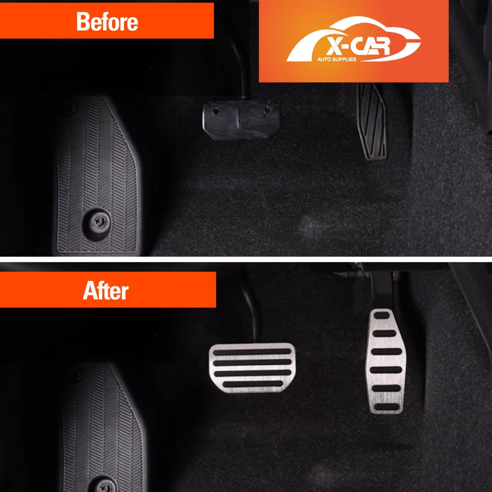 Foot Pedals Pads Cover for Suzuki Jimny Auto 2018-Onwards Aluminum Non-Slip Anti-Slip Accelerator Brake