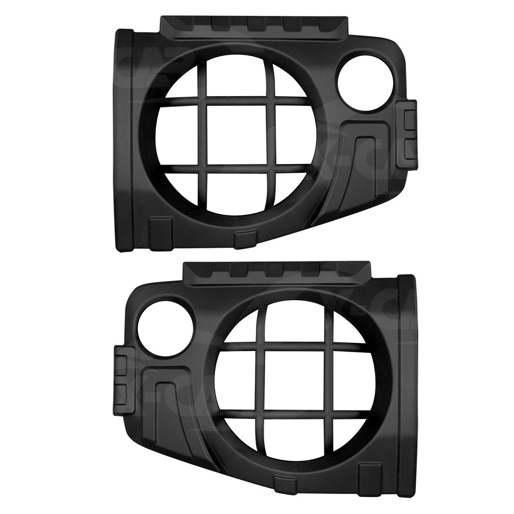 Head Light Trim for Suzuki Jimny 2018-2025 Matt Black Front Light Frame Cover Guard Set of 2