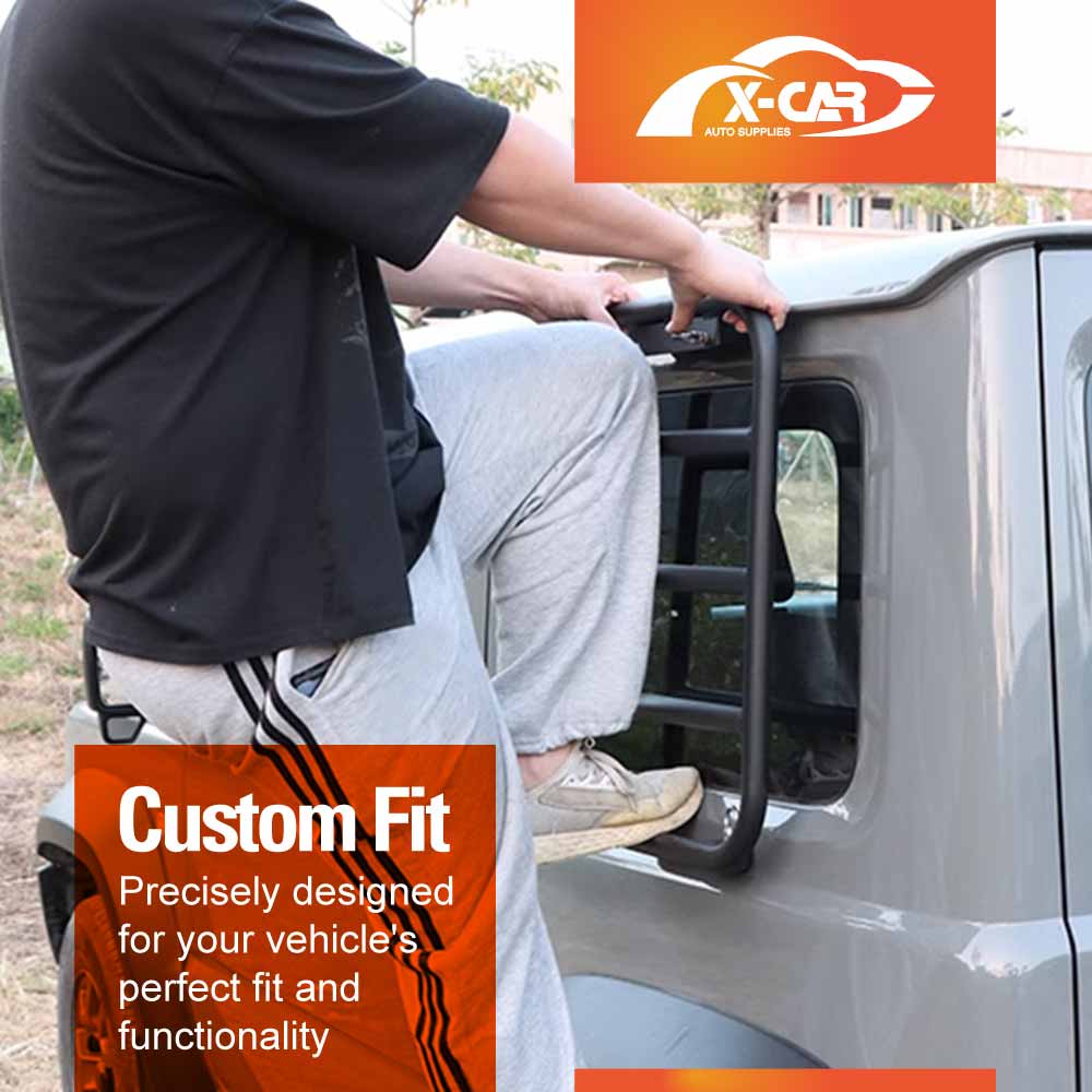 Side Ladder For Suzuki Jimny XL 5-Door 2023-2025 Rear Window Car Extension Climbing Ladder Protective Frames Accessories