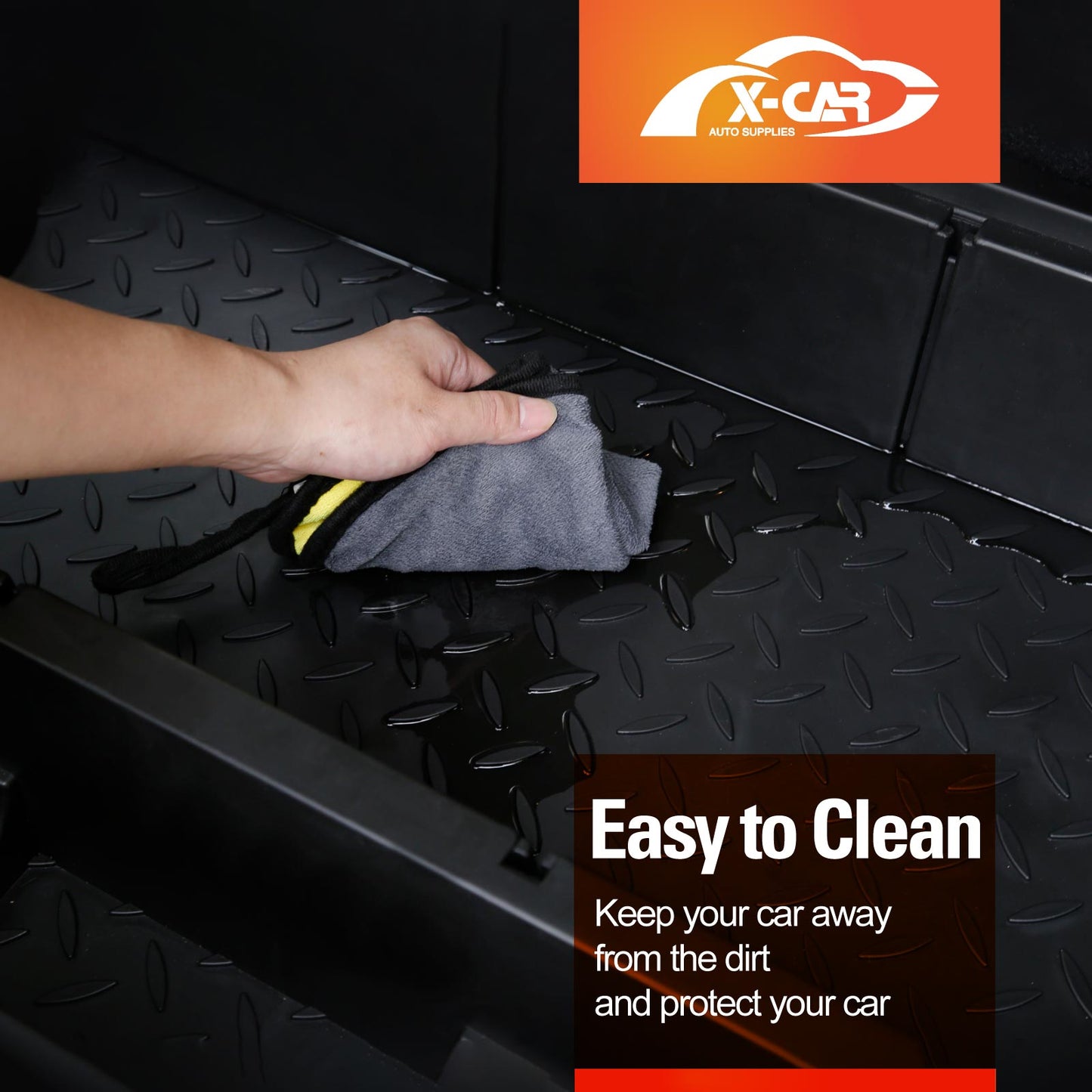 Rear Trunk Storage Box Organizer for Suzuki Jimny XL 5-Door 2023-Onwards Car Cargo Toolbox Storage Tray Accessories