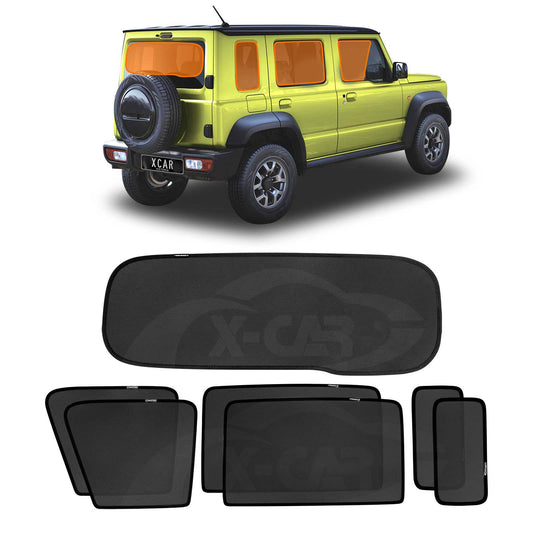 Window Sun Shades for Suzuki Jimny XL 5-Door 2023-2025 Car Custom Rear Windscreen Shade Sun Blind Mesh