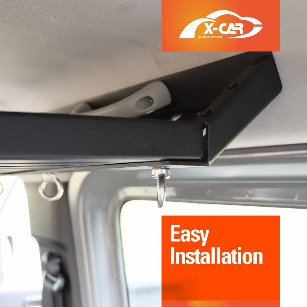 Rear Rack Storage Celling Shelf for Suzuki Jimny 3-Door 2018-2025 Internal Trunk Expansion Durable Interior Bracket Luggage Organizer