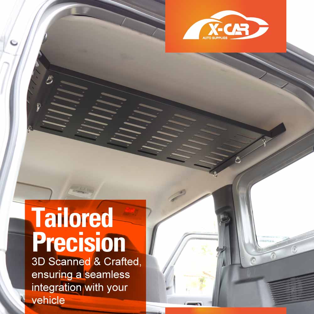 Rear Rack Storage Celling Shelf for Suzuki Jimny 3-Door 2018-2025 Internal Trunk Expansion Durable Interior Bracket Luggage Organizer