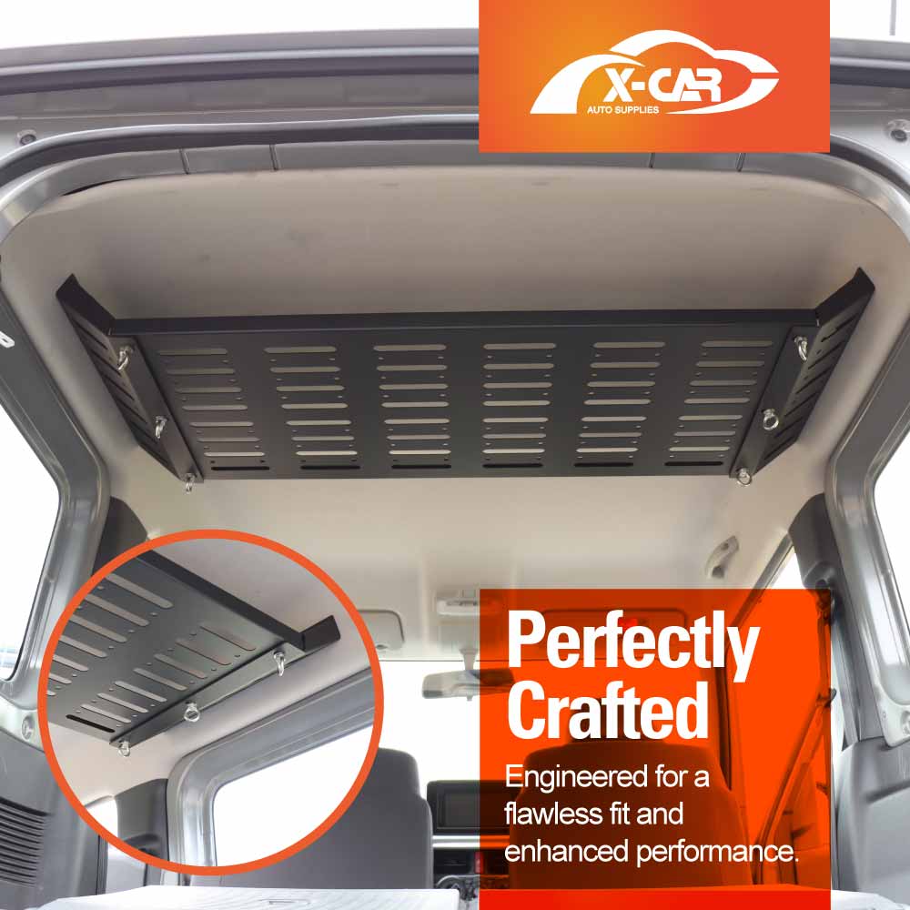 Rear Rack Storage Celling Shelf for Suzuki Jimny 3-Door 2018-2025 Internal Trunk Expansion Durable Interior Bracket Luggage Organizer