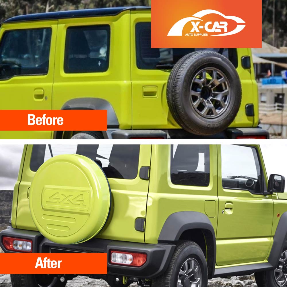 Spare Wheel Cover for Suzuki Jimny 3-Door 2018-Onwards Spare Tire Protective Cover Glossy Black Exterior Modification Accessories