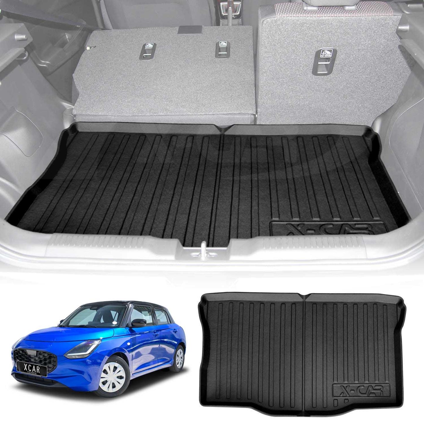 Boot Liner for Suzuki Swift 4th Gen 2024-2025 Heavy Duty Cargo Trunk Mat Luggage Tray