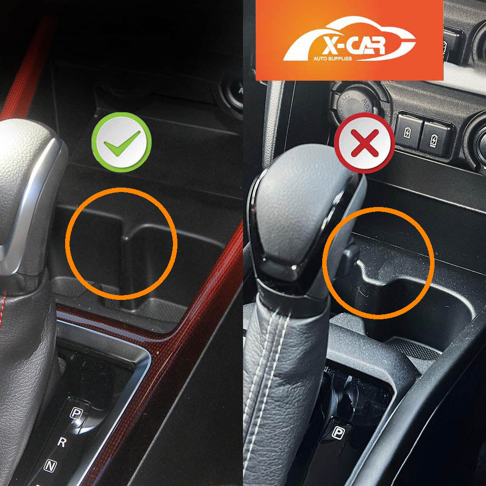 Cup Holder Storage Tray for Suzuki Swift 3rd Gen 2017-2024 Centre Console Anti-Slip Organizer Box Car Interior Accessories