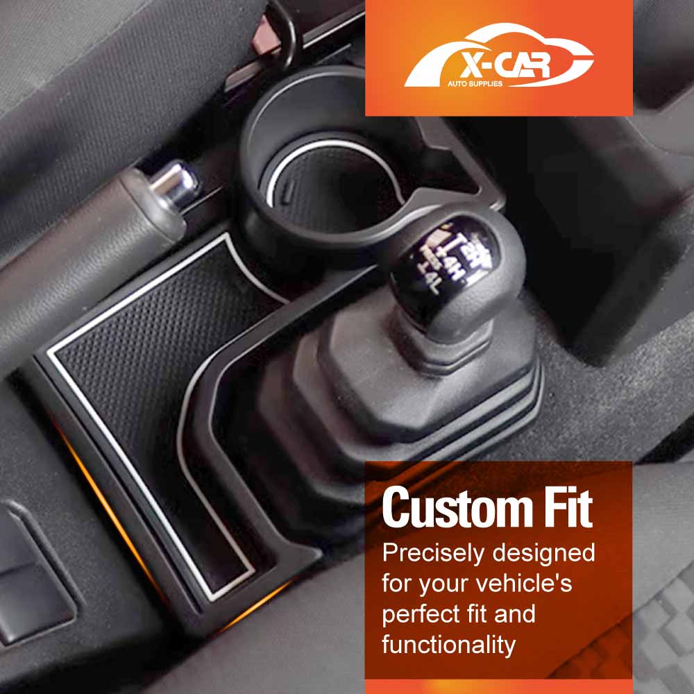 Gear Shift Console Storage Trays Set for Suzuki Jimny Auto 2018-Onwards Cup Holder Organizer Side Boxes Car Accessories