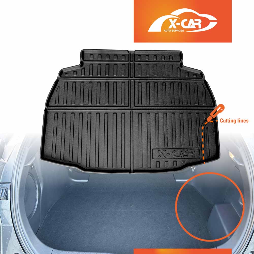 3D Boot Liner Cargo Floor Mats Carpet for Toyota CHR C-HR 2024-2025 Heavy Duty Car Mats Cover