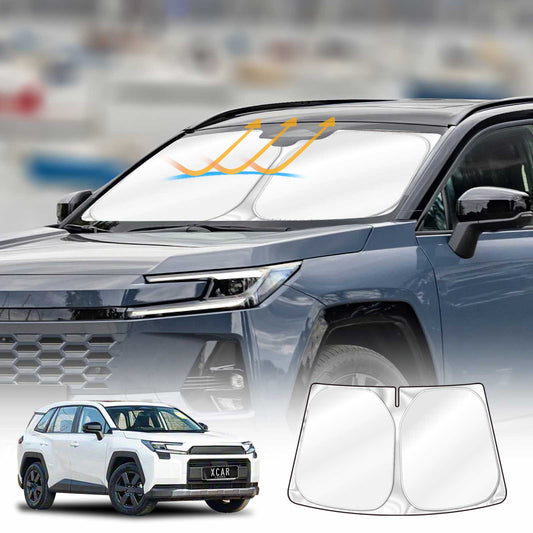 WindScreen Sun Shade for Toyota RAV4 RAV 4 6th Gen 2026-Onwards Blocks UV Rays Foldable Custom Wind Screen Sun Visor Protector