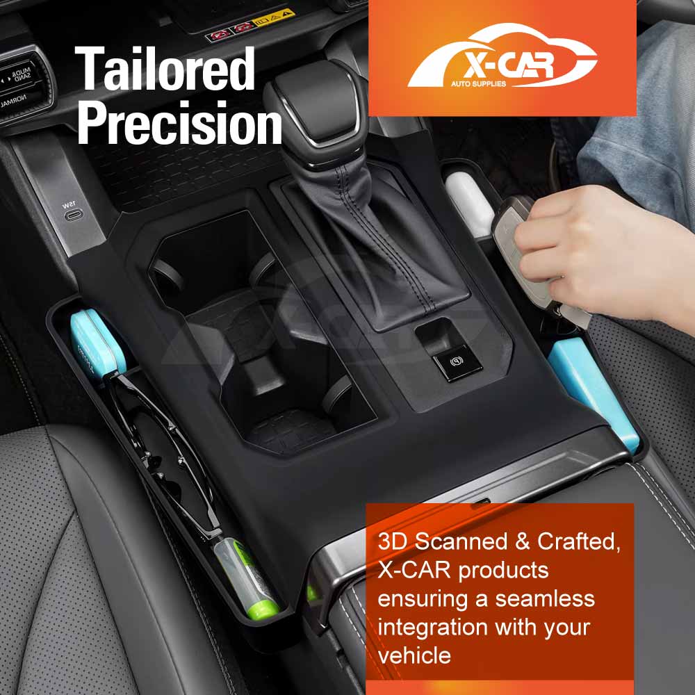 Centre Console Storage Set for Toyota RAV4 6th Gen 2026-Onwards Cup Holder Insert Armrest Tray Gearbox Protection Interior Accessories