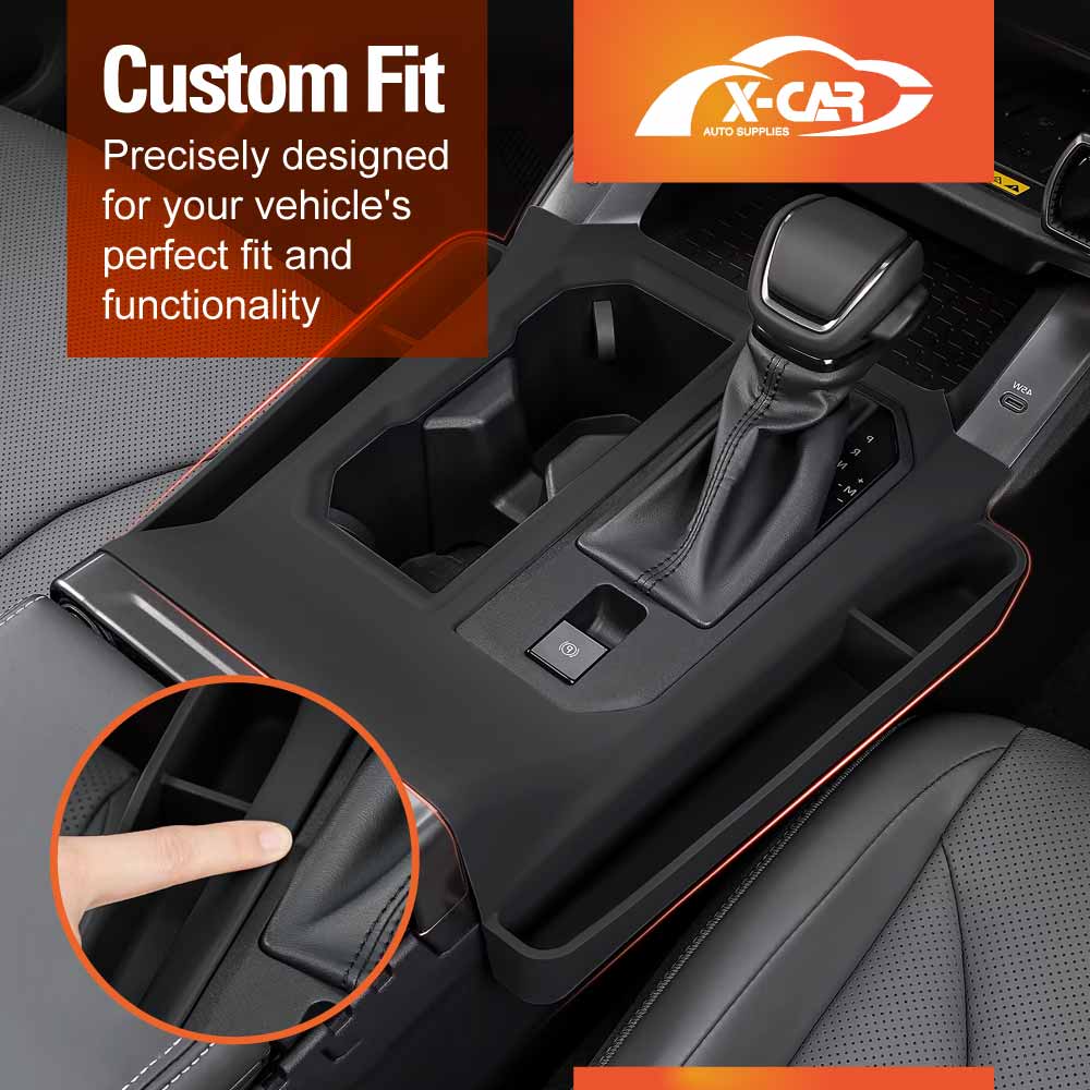 Gearbox Storage Tray for Toyota Rav4 Rav 4 6th Gen 2026-Onwards Center Console Non-Slip Silicone Cover Side Box Interior Organizer Accessories