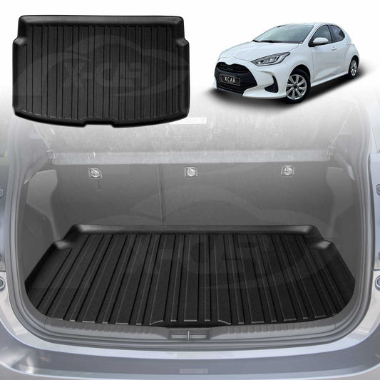 Boot Liner for Toyota Yaris Hatch 2020-Onwards All Weather Heavy Duty Cargo Trunk Cover Mat Luggage Tray Car Accessories
