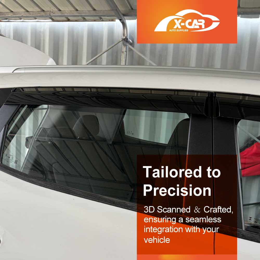 Weathershields for Chery Tiggo 4 2025-Onwards Car Weather Shields Wind Deflectors Window Sun Visor 4 Pcs