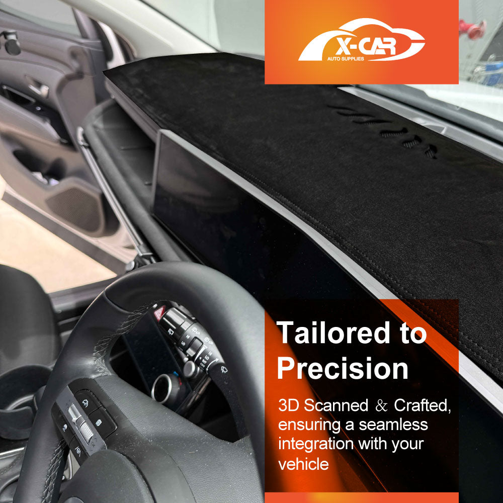 Dash Mat for Hyundai Tucson With HUD 2025-Onwards Non-Slip Microfiber Pad Cover Interior Accessories