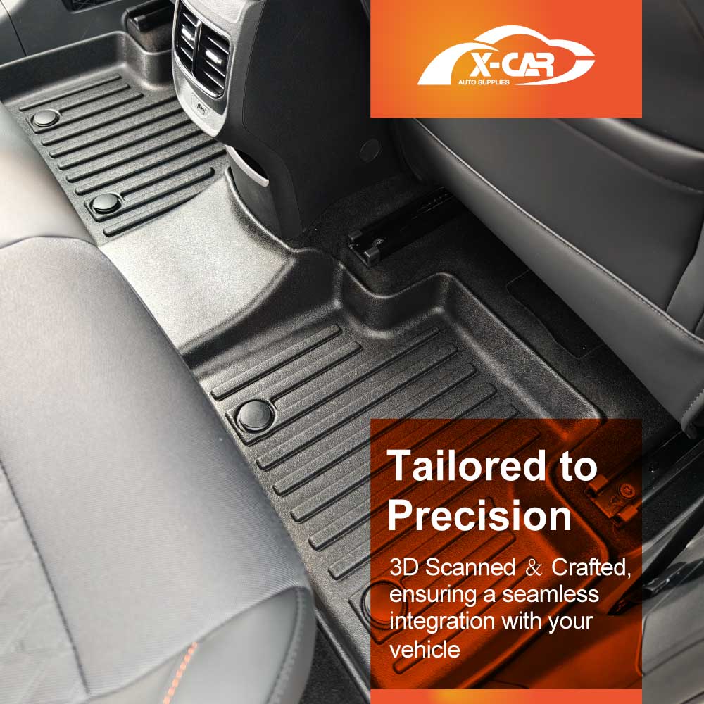 3D Floor Mats Boot Liner for MG 3 MG3 2024-Onwards All Weather Heavy Duty Cargo Car Trunk Luggage Tray
