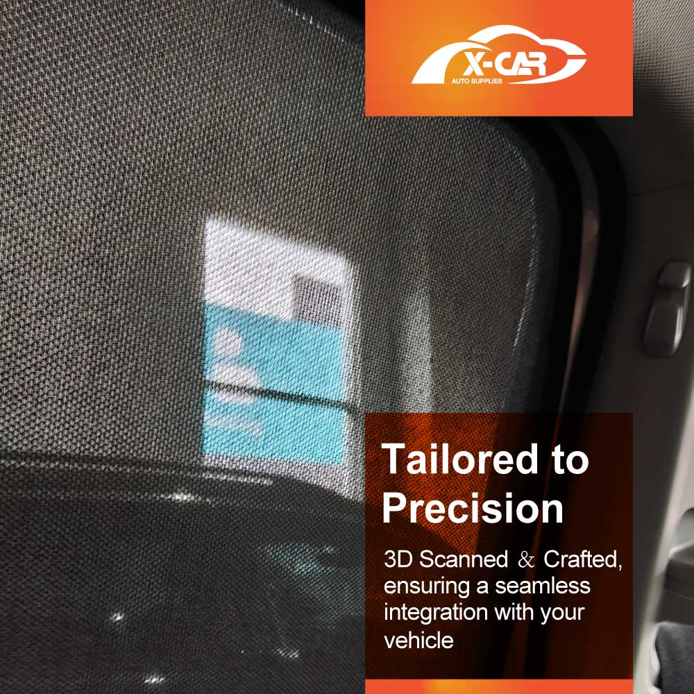 Port Window Sun Shade for Volkswagen VW Tiguan Allspace 7 Seater 2018-2024 UV Protection Car Sunshade Blind Mesh