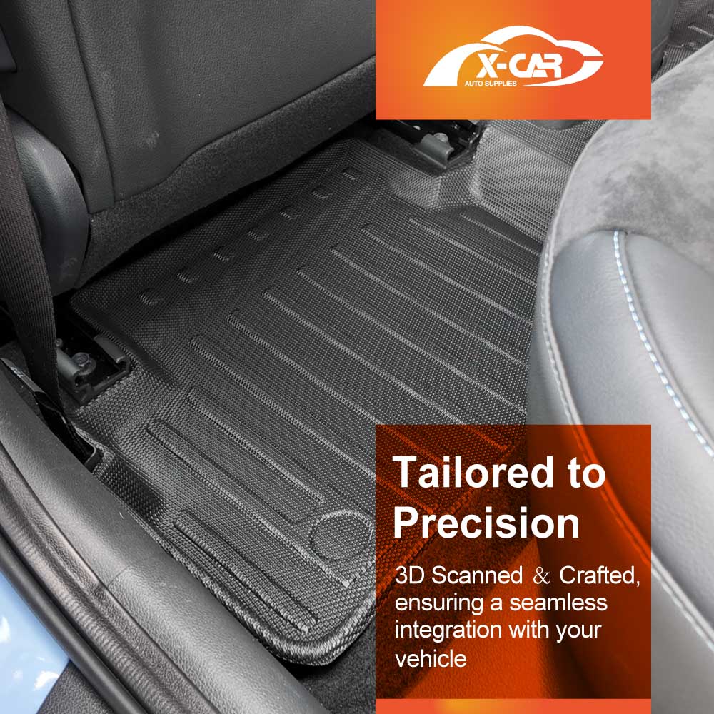 Floor Mats Boot Liner for Hyundai i30 Hatchback 2018-Onwards Height Ajustable Boot All Weather Heavy Duty Cargo Car Trunk Luggage Tray