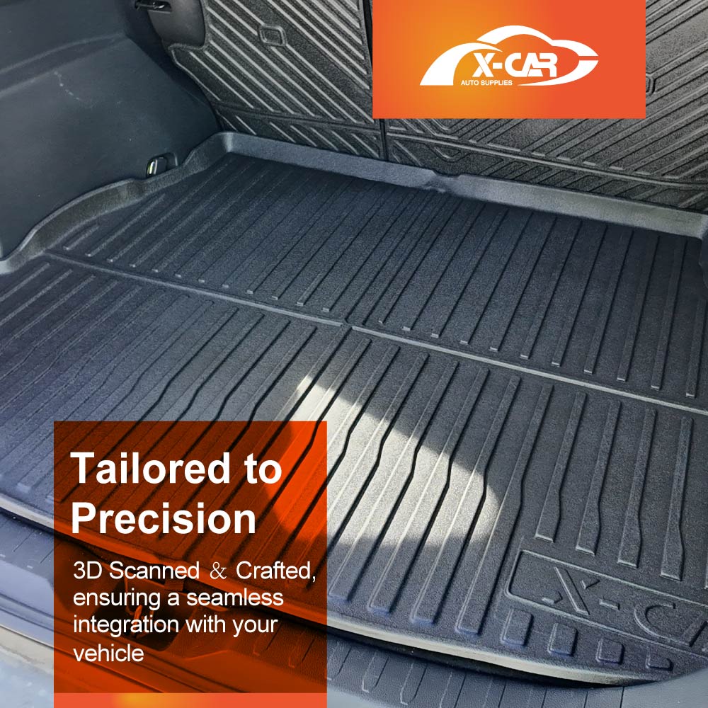 3D Floor Mats Boot Liner for Toyota Rav4 Rav 4 Petrol 2019-2025 All Weather Heavy Duty Cargo Car Trunk Luggage Tray