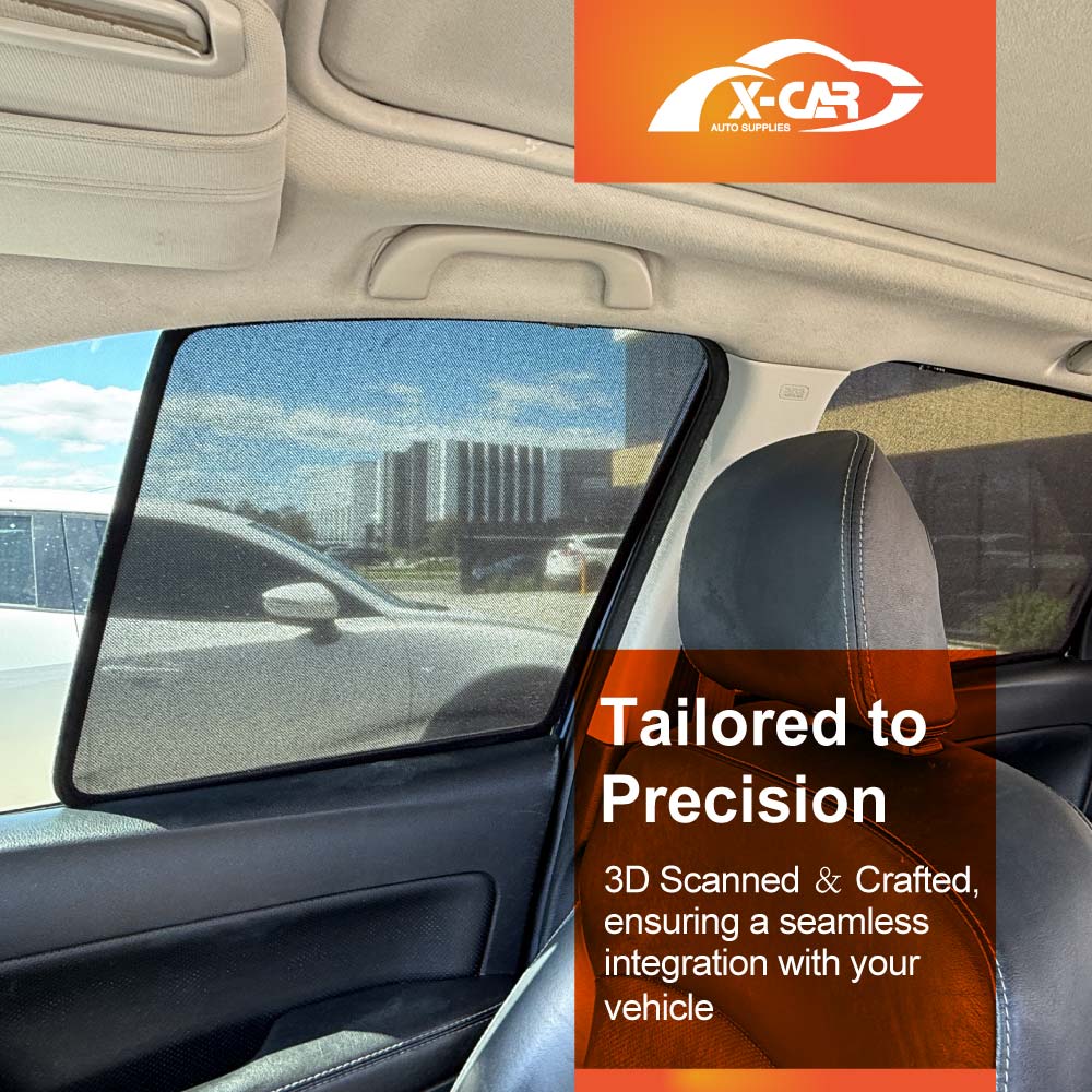 Window Sun Shades for Subaru Forester 2012-2018 Car UV Protection Custom Rear Windscreen Shade SunBlind Mesh