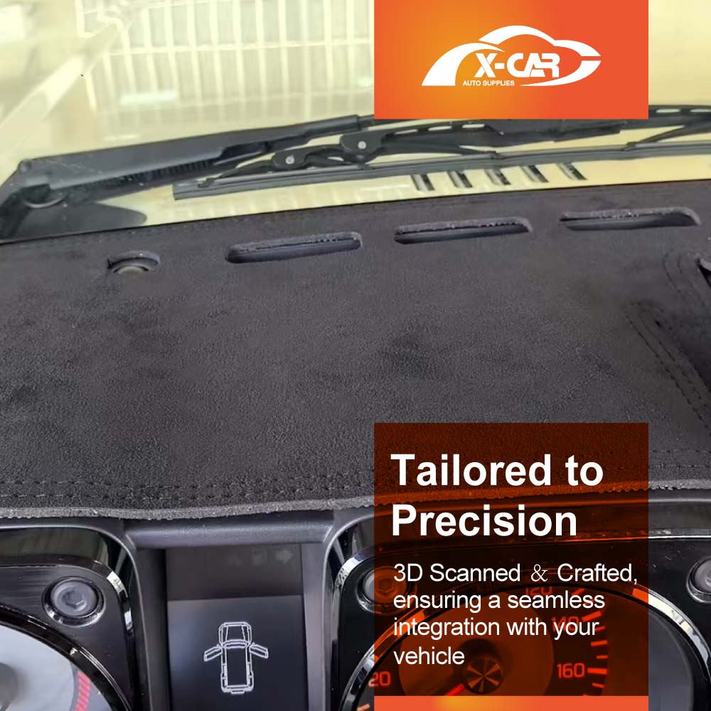 Dash Mat for Suzuki Jimny 3-Door 2018-Onwards Non-Slip Microfiber Pad Cover Interior Accessories