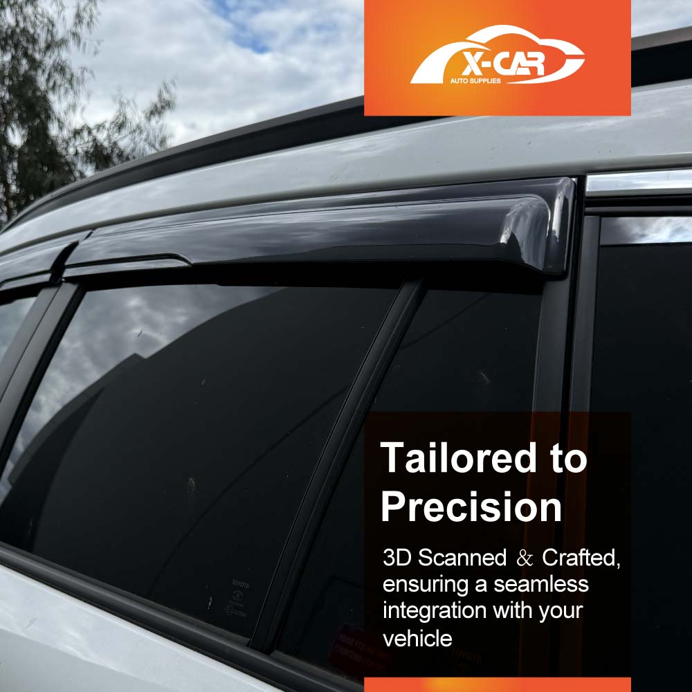 Weathershields for Toyota Corolla Cross 2022-Onwards Car Weather Shields Wind Deflectors Window Sun Visor
