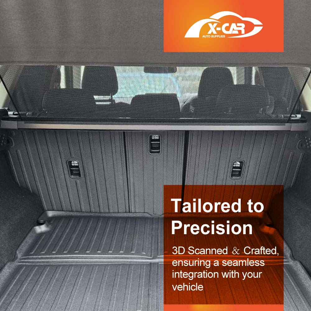 Boot Liner Back Seat Protector for Mazda CX5 CX-5 2022-2026 All Weather Heavy Duty Cargo Car Trunk Kick Mats