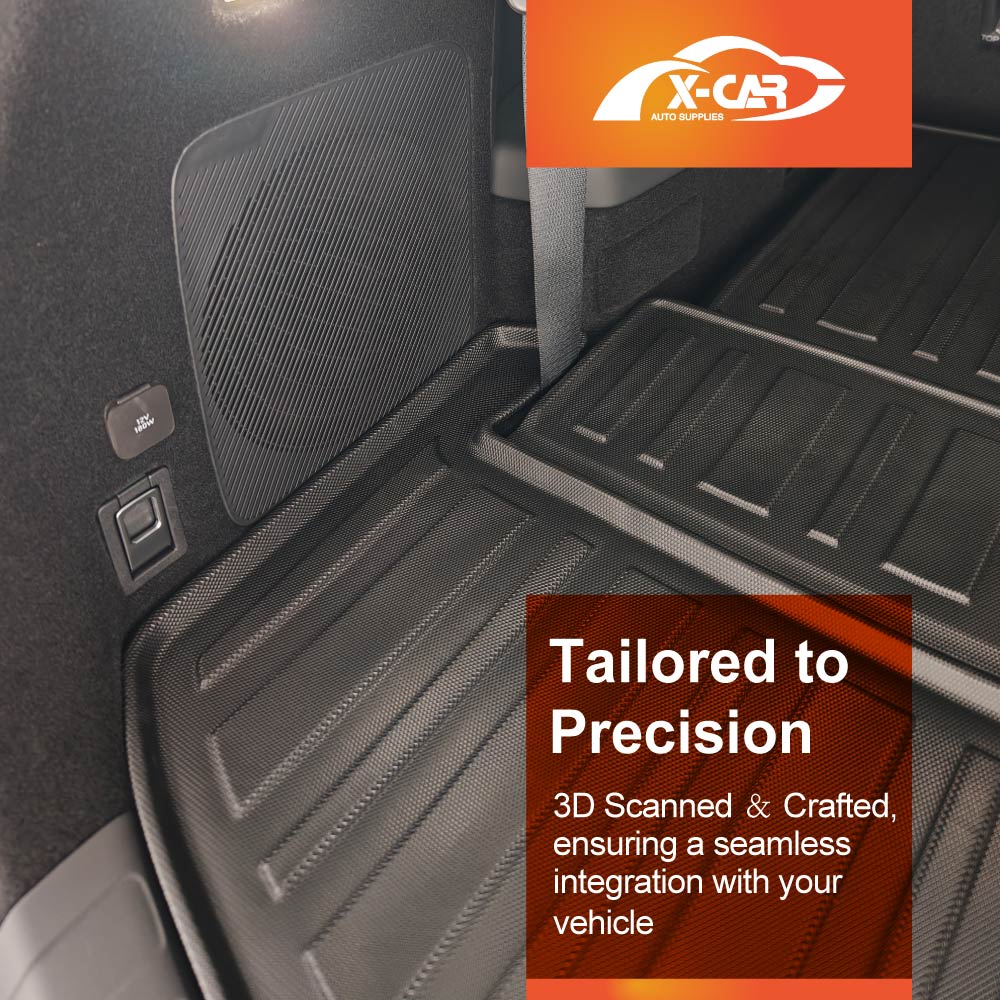 Boot Liners for BYD SEALION 8 SEALION8 2026-Onwards All Weather Heavy Duty Cargo Trunk Mat Luggage Tray Car Accessories 3 Pcs Set