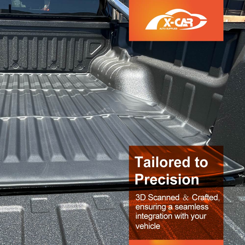 3D Premium Floor Mats Tub Liner for GWM Cannon-X 2021-Onwards All Weather Heavy Duty Cargo Car Trunk Luggage Tray