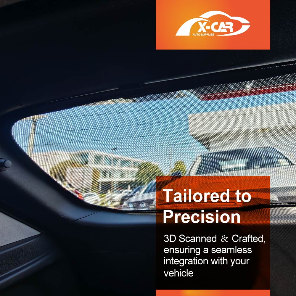 Window Sun Shades for Hyundai Kona 2017-2023 Car UV Protection Custom Rear Windscreen Shade SunBlind Mesh