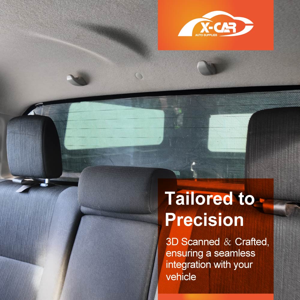 Rear Windscreen Sun Shade for Toyota Hilux Double Cab 2025-Onwards Car Custom Wind Screen Sun Blind Mesh