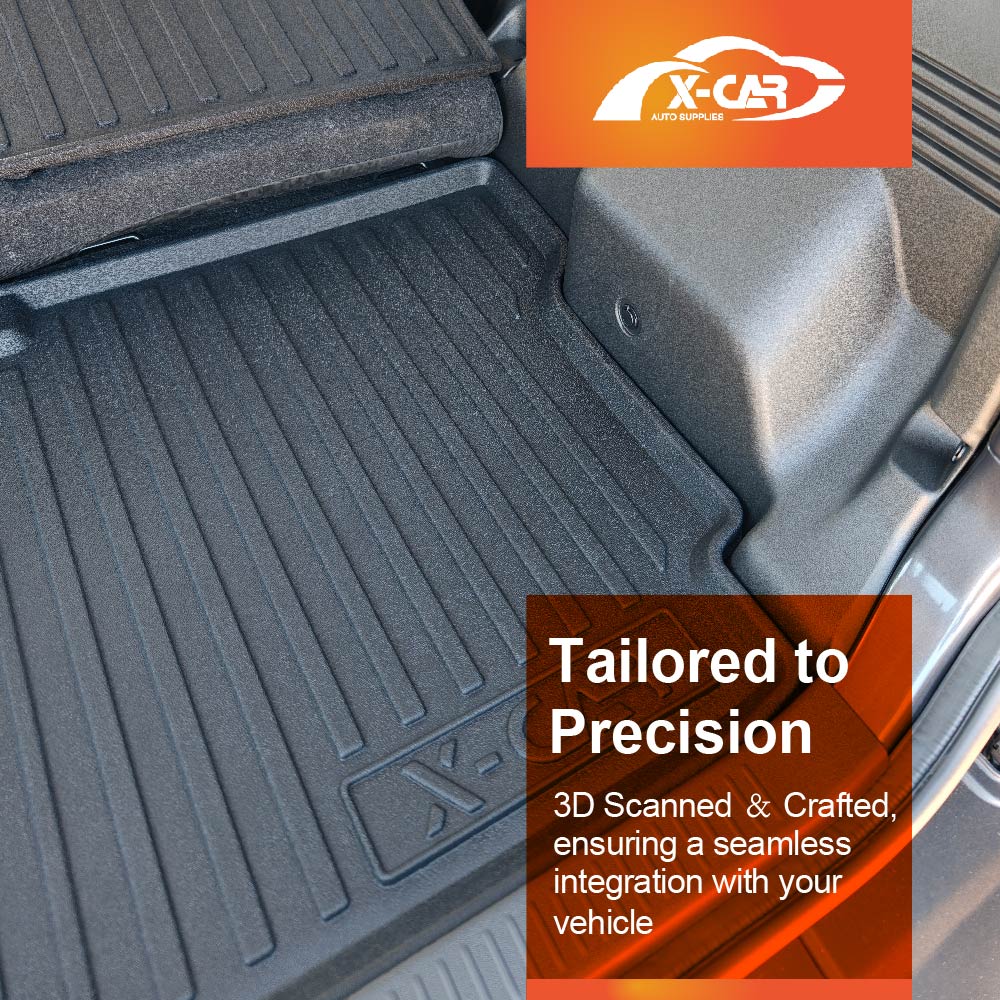 3D Floor Mats Boot Liner for Suzuki Jimny XL 5-Door 2023-Onwards Manual Transmission All Weather Heavy Duty Cargo Car Trunk Luggage Tray