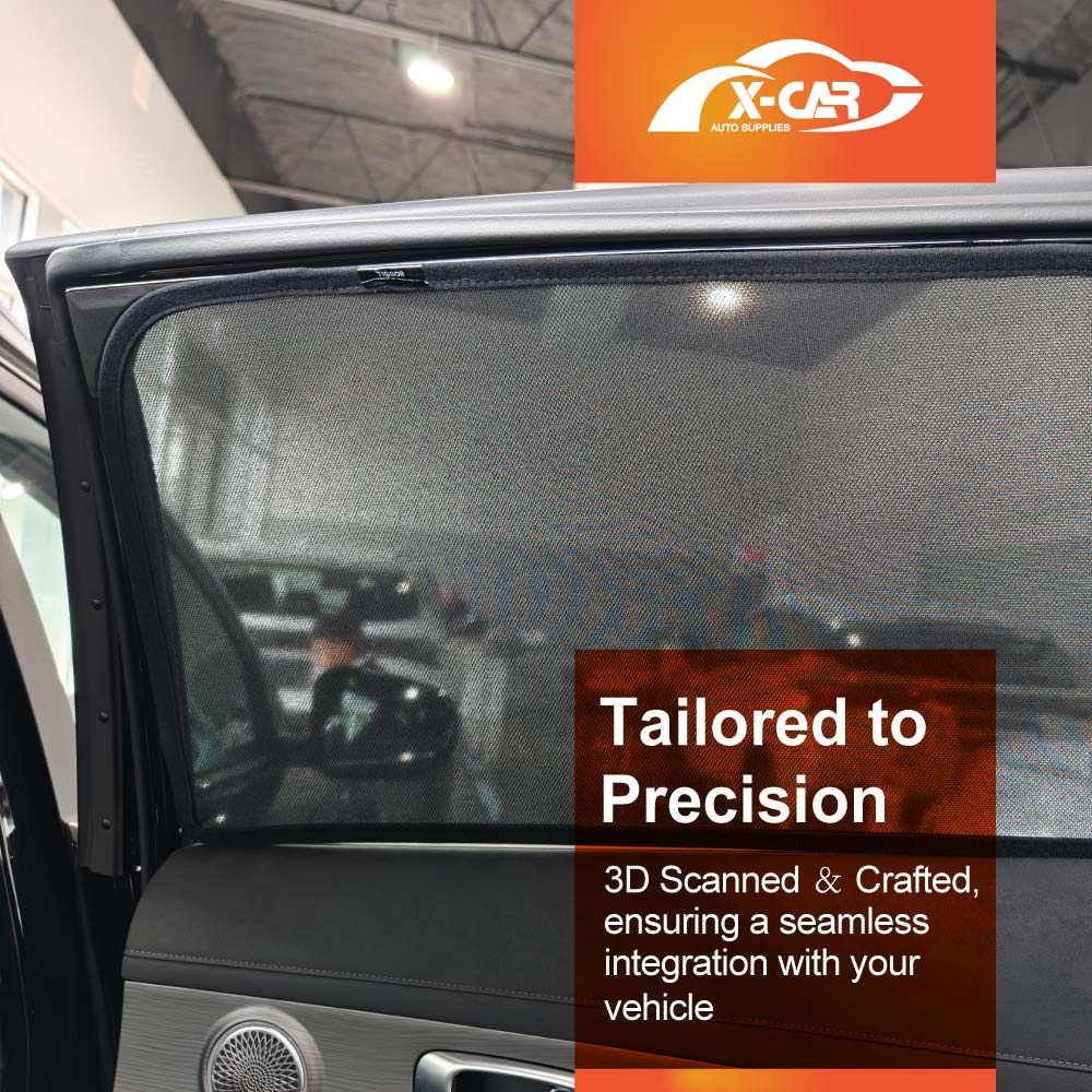 Rear Window Sun Shade for Chery Tiggo 8 Pro Max 2024-Onwards UV Protection Car Sunshade Blind Mesh