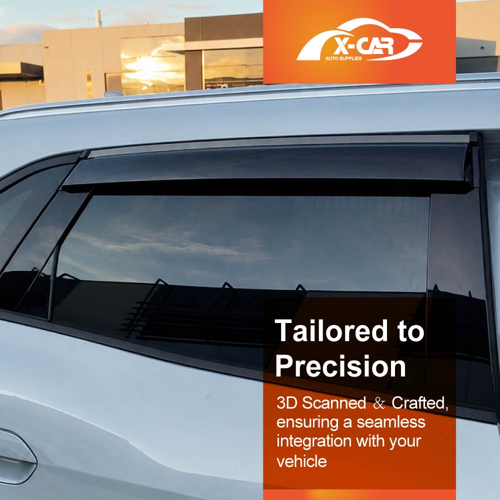 Weathershields for BYD Atto 2 Atto2 2025-Onwards Car Weather Shields Wind Deflectors Window Sun Visor 4 Pcs