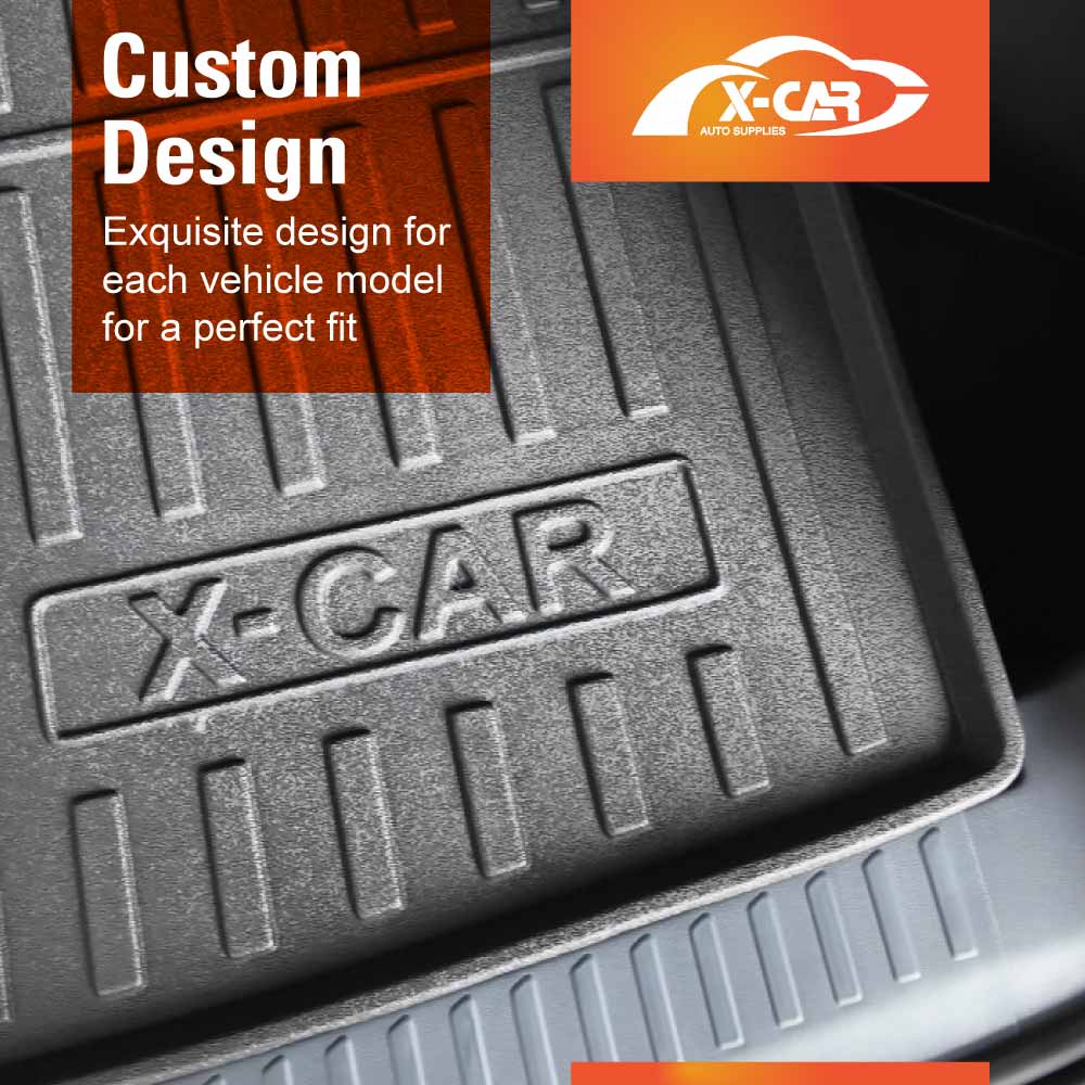 Interior Boot Liners Set for Geely EX5 2025-Onwards No Subwoofer All Weather Toolbox Cargo Car Trunk Kick Mats Cover Luggage Tray