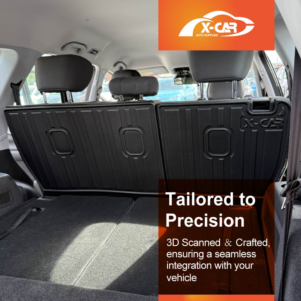 3D Floor Mats Boot Liners for Chery Tiggo 8 Pro Max 2024-Onwards All Weather Heavy Duty Cargo Kick Back Seat Protector Cover Set of 9