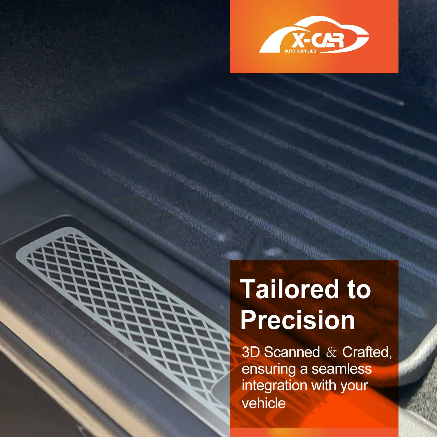 Floor Mats Boot Liner Set for GWM Tank 500 Tank500 2024-2025 All Weather Heavy Duty Cargo Kick Mats Back Seat Protector Cover