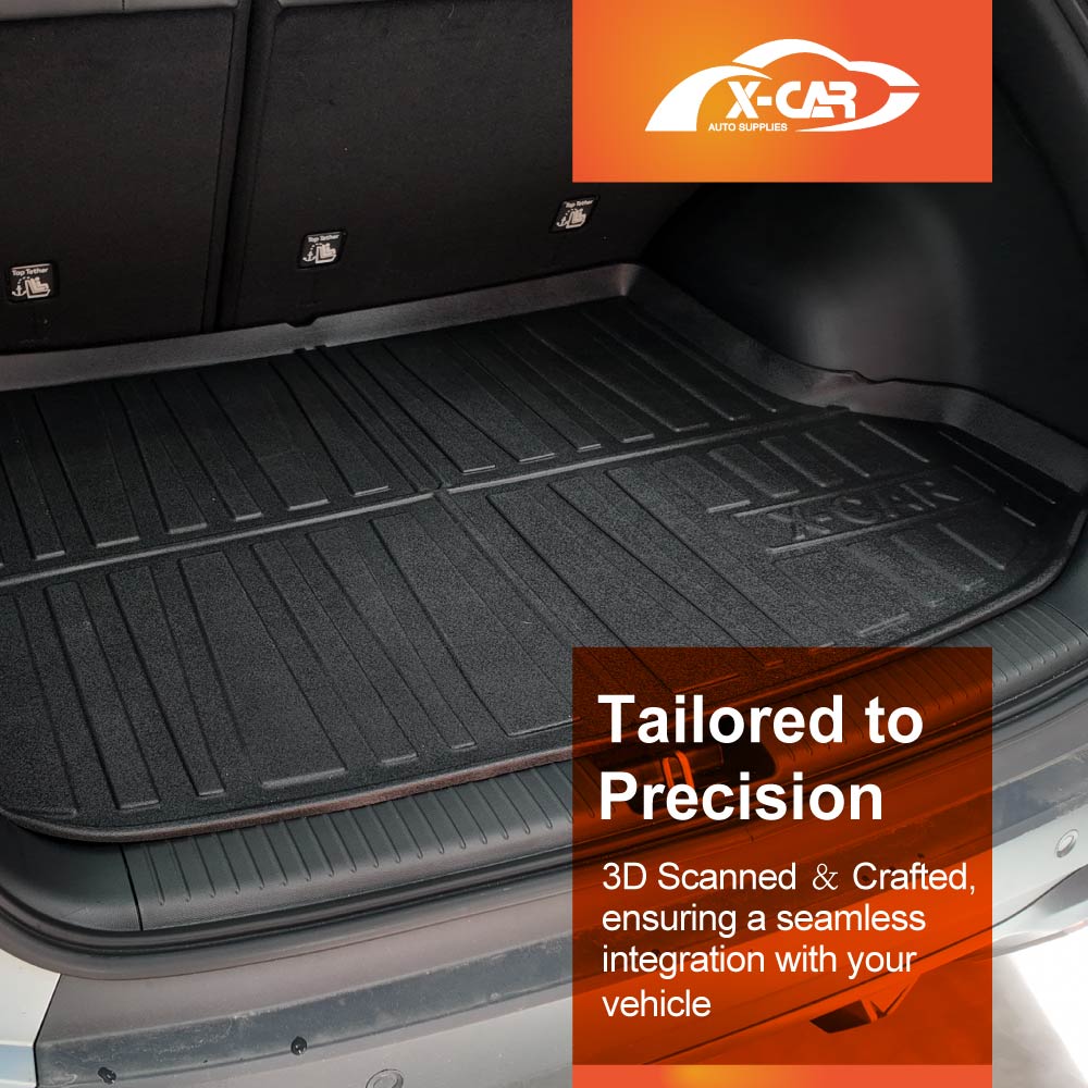 3D Floor Mats Boot Liner Set for GAC EMZOOM 2025-Onwards Upper Boot Level All Weather Heavy Duty Cargo Car Trunk Luggage Tray