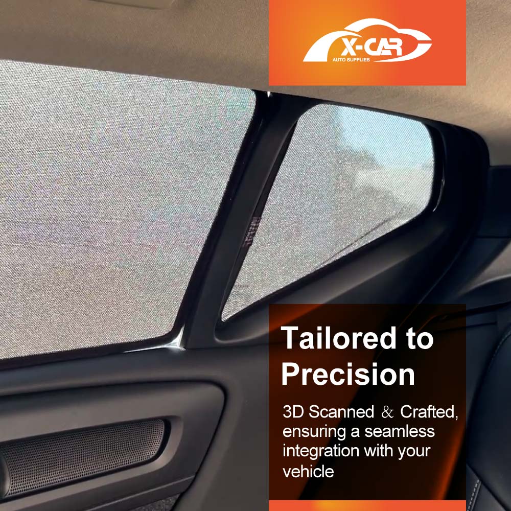 Window Sun Shades for Volvo XC40 2018-Onwards Car UV Protection Windscreen Blind Mesh