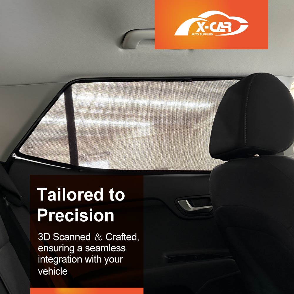 Window Sun Shades for Kia Stonic 2020-Onwards Car UV Protection Windscreen Blind Mesh
