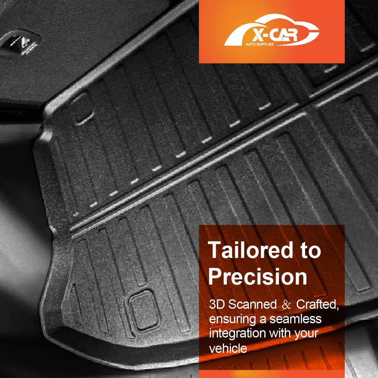 Boot Liner for Hyundai Venue 2019-2025 Heavy Duty Cargo Trunk Mat Luggage Tray